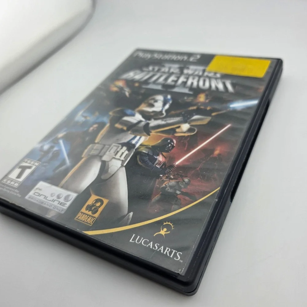Star Wars Battlefront II PS2 2004 Game No Inserts Untested‎ AS IS